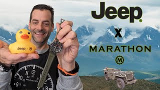 Jeep x Marathon Watch Review and why this is great for us [upl. by Arlen]