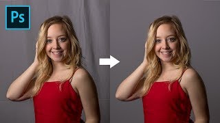 How to Clean Wrinkly Backdrops in Photoshop [upl. by Bridge]