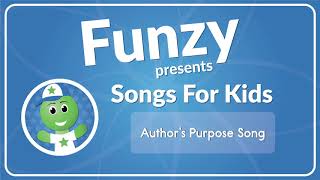 Authors Purpose Song [upl. by Aylatan]