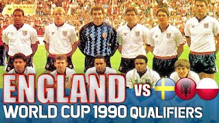 England World Cup 1990 Qualification All Matches Highlights  Road to Italy [upl. by Gross971]