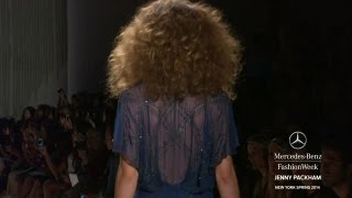 JENNY PACKHAM MERCEDESBENZ FASHION WEEK SPRING 2014 COLLECTIONS [upl. by Gav]