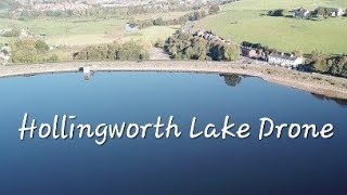 Hollingworth Lake Country Park Littleborough Rochdale Manchester Drone 2022 [upl. by Moishe959]