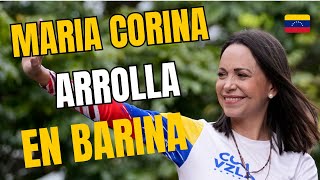 MARIA CORINA UN TERREMOTO EN BARINAS [upl. by Victorie]