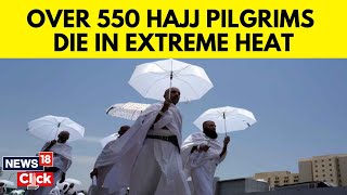 Hajj 2024 News Updates  Extreme Heat Kills At Least 550 Mostly Egyptian Pilgrims  G18V  News18 [upl. by Wit]