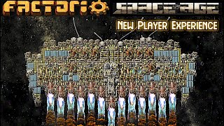 Fighting my FIRST DEMOLISHER on VULCANUS  Factorio SPACE AGE NPE I played ZERO hours 12 [upl. by Sophronia825]