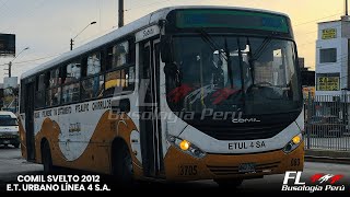 Comil Svelto 2012 MB OF1721 BT5ETUL4SA RUTA 3705 [upl. by Boswell]