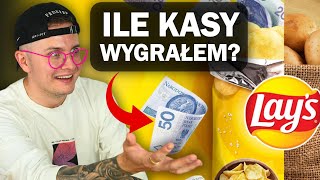 OTWORZYŁEM 100 PACZEK CHIPSÓW LAYS W LOTERII  ILE WYGRAŁEM KASY [upl. by Htebazil]