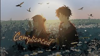 Nightcore  Complicated Lyrics [upl. by Attirb447]