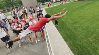 Parkour and Freerunning  Epic Tricks [upl. by Nai]