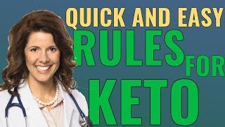 Keto Diet Explained Quick and Easy Rules of the Keto Diet [upl. by April652]