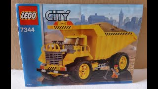 LEGO City 7344 gelber Muldenkipper 6470 Dumper YellowSteiny MonsterLKW [upl. by Emmott]