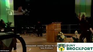 SUNY Brockport Graduate Commencement 2022 [upl. by Ised57]