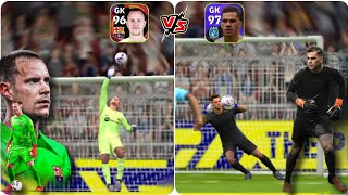 M ter Stegen vs Ederson Who Is The Best Goalkeeper   eFootball 2023 Mobile [upl. by Kalikow]