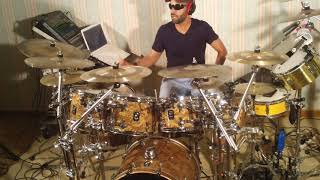 DRUMS COVER DEICIDE TRIFIXION BY KHALED MEHAMEL [upl. by Hallie]