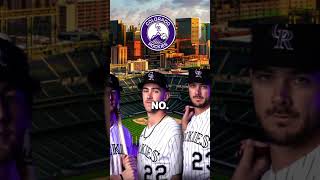 Colorado Rockies ABSURD “Home Field Advantagequot 😲  Shorts [upl. by Walke]