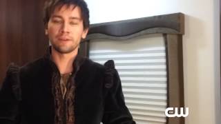 The CWs Reign  Happy Thanksgiving from Adelaide Kane and Torrance Coombs [upl. by Towny]