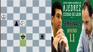 Leon Masters 2024 GM Vishy Anand vs GM Veselin Topalov chesshighlights chessgame [upl. by Anomas]