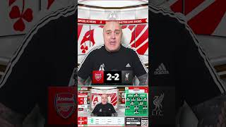 ARSENAL 22 LIVERPOOL GOAL REACTIONS [upl. by Mildrid]