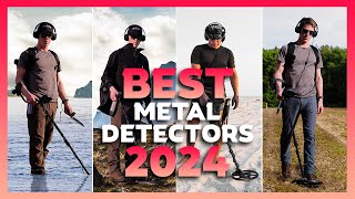 Top 5 Best Metal Detectors 2024 [upl. by Ahtelat]