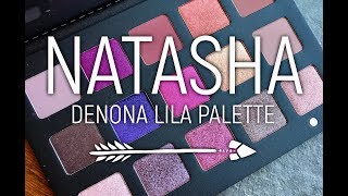 Natasha Denona Lila Palette Review amp Tutorial [upl. by Cotsen]