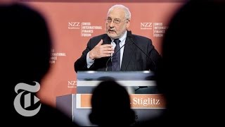 Joseph Stiglitz on Europes Economic Crisis  The New York Times [upl. by Akeimat]