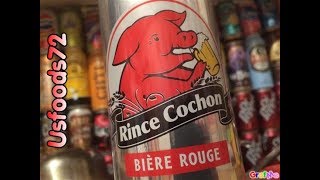 Bière rouge RINCE COCHON  Usfoods72 Belgique [upl. by Sofie]