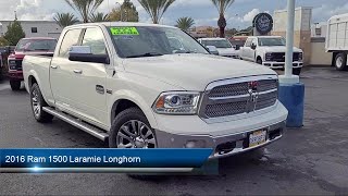 2016 Ram 1500 Laramie Longhorn Crew Cab Sacramento Roseville Elk Grove Folsom Stockton [upl. by Aihsiek808]