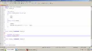 Multilevel Inheritance In Java Tamil [upl. by Eva666]