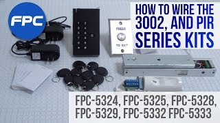 How To Wire Setup amp Install the Maglocks 3002 and Pir Series Kits [upl. by Helali]