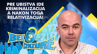 Ljubomir Stefanović  Pre ubistva ide kriminalizacija a nakon toga relativizacija [upl. by Demy]