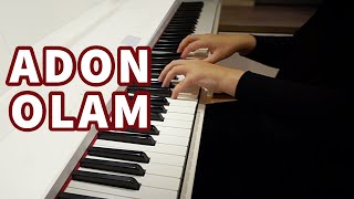 Beautiful jewish song and prayer Adon Olam אדוֹן עוֹלם Jewish Piano arrangement [upl. by Eneleahs]