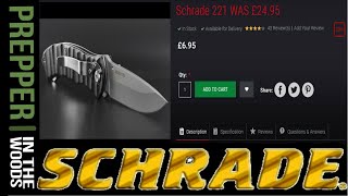 Schrade Folding Knife Review [upl. by Eedya]