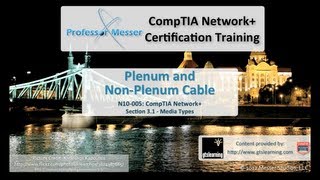 Plenum and NonPlenum Cabling  CompTIA Network N10005 31 [upl. by Marlette907]