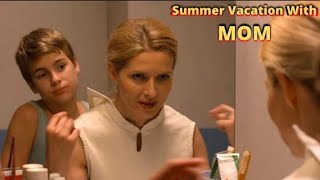 Summer Vacation With Mom Hollywood Movie Explained in Hindi  Movie Explained by 9D Production [upl. by Noillid]