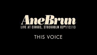 Ane Brun quotThis Voice  Livequot [upl. by Haswell]