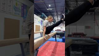 OLYMPIC GYMNAST THEN VS NOW teamgymnast gymnast beam olympicgymnast samanthapeszek [upl. by Haldan]