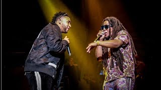 Don Omar amp Tego Calderon  BANDOLEROS en Vivo  Mega Bash 2018 [upl. by Rafe]