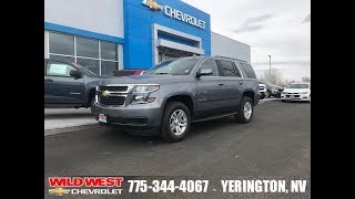 2019 CHEVY TAHOE SUV SATIN STEEL NT1978 Reno Sparks Carson City Fallon Fernley Yerington NV [upl. by Fine]