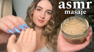 ASMR SPA Masaje Tratamiento y Exfoliación de MANOS Ale ASMR [upl. by Leese]