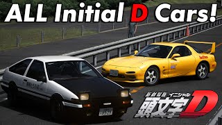 EVERY Initial D Car in Assetto Corsa [upl. by Leasim260]