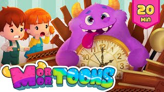 Hickory Dickory Dock  More Nursery Rhymes  Kids Songs Compilation  Mormortoons [upl. by Matthew734]