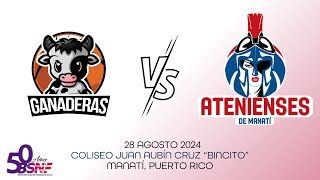 Ganaderas de Hatillo vs Atenienses de Manatí [upl. by Ococ]