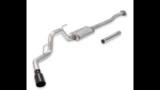 Flowmaster FlowFX Single Exhaust System with Black Tip Side Exit 1520 27L EcoBoost F150 [upl. by Yenffit]