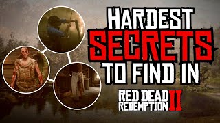 The HARDEST Secrets to find in Red Dead Redemption 2  RDR2 [upl. by Bass756]