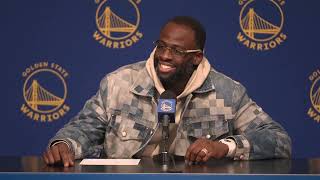 Draymond Green on what hes learned since his SUSPENSION Full Postgame Interview [upl. by Hoisch365]