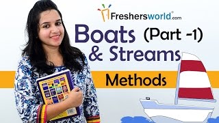 Aptitude Made Easy  Problems on Boats and Streams1 Basics and Methods Shortcuts Tricks [upl. by Gaeta]