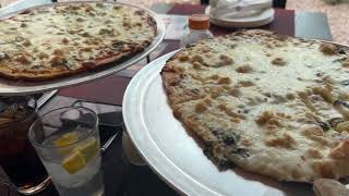 River rock Pizza and pasta at Aquarius casino Laughlin Nevada ￼ [upl. by Ahtaela]