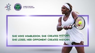 Wimbledon Heroes Serena Williams [upl. by Darnall]