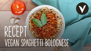 Vegan spaghetti bolognese  Recept  VETJEBOL [upl. by Mosra35]