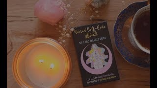 Sacred SelfCare Rituals Oracle Deck by Goddess Provisions [upl. by Adihsaar292]